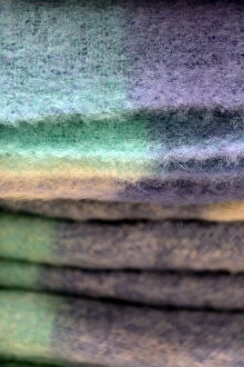 Europe, Ireland, Avoca. Wool Blankets at