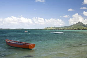 Fishing Boat anchored near Trou D Eau Douce