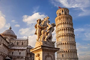 Leaning Tower of Pisa and Duomo Santa Maria