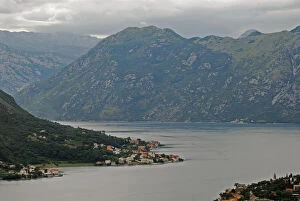 Montenegro, Kotor, small old city built
