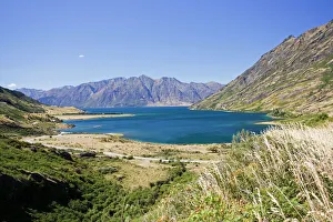 New Zealand - Lake Wanaka formed by glacial action 10000 years ago New Zealand - Lake Wanaka formed by glacial action 10000 years ago
