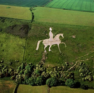 Carvings Gallery: Osmington White Horse, Cherhill Downs, Osmington, Dorset