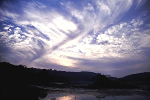 Padam Talao at sunset - Main lake in Ranthambhore NP Padam Talao at sunset - Main lake in Ranthambhore NP