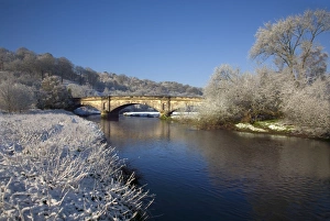 River Tent flowing under the Wolseley bridge on a beautiful winters morning River Tent flowing under the Wolseley bridge on a beautiful winters morning