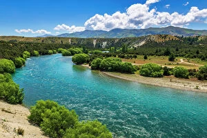 Hemisphere Gallery: River view from the Upper Clutha River Track, Central