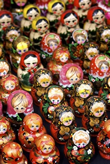 Russia, Yaroslavl, Uglich, Matryoshka dolls