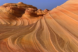 Second Wave - carved rock made of jurrasic-age Navajo Sandstone that is approximately 190 Second Wave - carved rock made of jurrasic-age Navajo Sandstone that is approximately 190