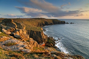 Sennen - looking towards Lands End - wreck of the Mulheim in the foreground Sennen - looking towards Lands End - wreck of the Mulheim in the foreground
