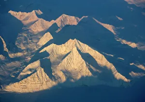 South-east Greenland - from the air. Late winter South-east Greenland - from the air. Late winter