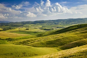 Tuscan countryside near San Quirico in