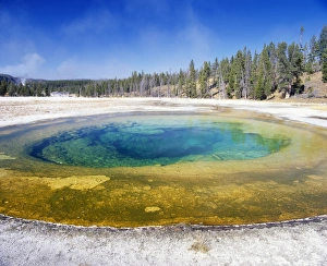 USA - Beauty Pool, Upper Geyser Basin USA - Beauty Pool, Upper Geyser Basin