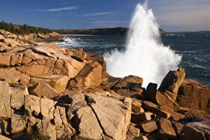 Images Dated 19th January 2010: USA, Maine, Acadia National Park, Waves