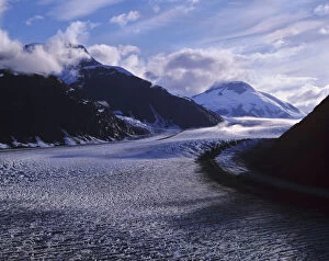 View of Salmon Glacier near Hyder, Alaska