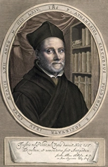 1655 Athanasius Kircher colour portrait 1655 Athanasius Kircher colour portrait