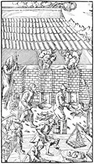 16th century smelting of ores