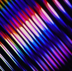 Images Dated 1st March 1994: Abstract pattern with diffracted light