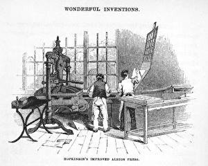 Images Dated 16th May 2003: Albion Printing Press