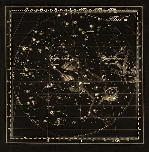 Andromeda constellations, 1829 C016/4389 Andromeda constellations, 1829 C016/4389
