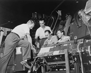 Antineutron discovery team, 1956 C014/2067 Antineutron discovery team, 1956 C014/2067