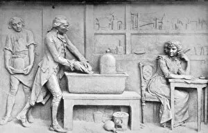 Antoine Lavoisier and wife, chemist