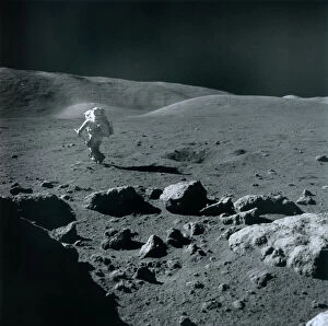 Moon Collection: Apollo 17 astronaut
