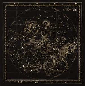 Aquarius constellations, 1829 C016/4408 Aquarius constellations, 1829 C016/4408