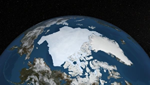 Arctic ice minimum extent, 2013 C017/3623 Arctic ice minimum extent, 2013 C017/3623