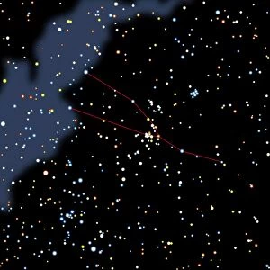 Images Dated 9th July 2002: Artwork of the constellation of Taurus