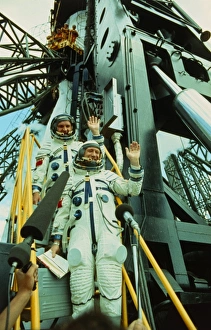 ASTP: Soyuz-19 cosmonauts Leonov & Kubasov ASTP: Soyuz-19 cosmonauts Leonov & Kubasov