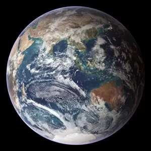 Defense Meteorological Gallery: Blue Marble image of Earth (2005)