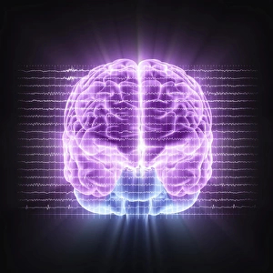 Cybernetic Gallery: Brain activity, artwork F006 / 4599