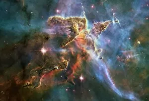 2010 Gallery: Carina Nebula features, HST image C013 / 5604