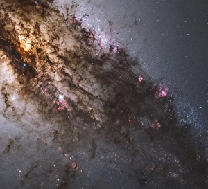 Centaurus A galaxy, HST image Centaurus A galaxy, HST image