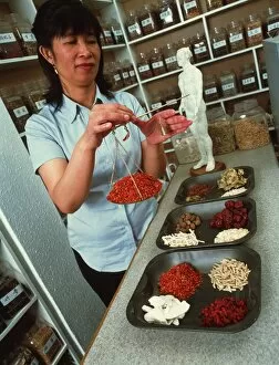 Images Dated 7th February 2001: Chinese medicine