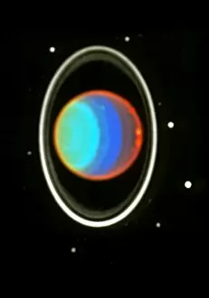 Images Dated 3rd October 2002: Clouds in atmosphere of Uranus