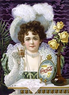 Coca-Cola advert, 1890s C016/8823 Coca-Cola advert, 1890s C016/8823