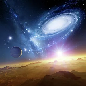 Colliding Gallery: Colliding galaxies, artwork