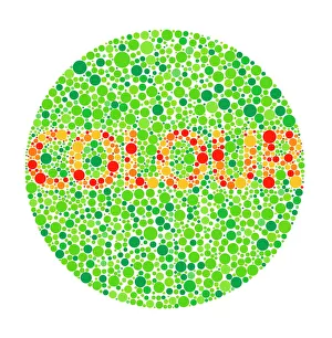 Computer Artwork Gallery: Colour Blindness Test