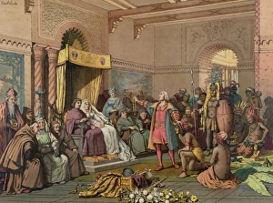 Columbus returns to Spain, February 1493 C016/4495 Columbus returns to Spain, February 1493 C016/4495