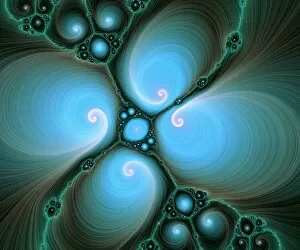 Images Dated 30th November 1999: Computer-generated Julia fractal