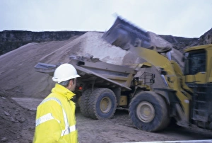 European Construction Worker Prints: Construction work
