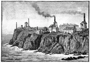 Magazine Gallery: Cornish tin mines, 19th century