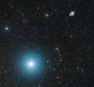 Crab nebula and Zeta Tauri star Crab nebula and Zeta Tauri star