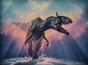 Images Dated 9th April 2003: Cryolophosaurus dinosaur