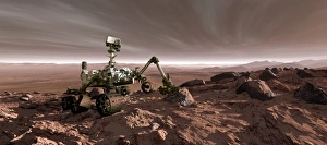 Robotic Gallery: Curiosity rover, artwork C014 / 1259