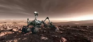 Robotic Gallery: Curiosity rover, artwork C014 / 1260