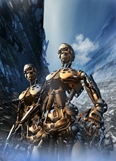 Cybernetic Gallery: Cyborgs, artwork F006 / 3622