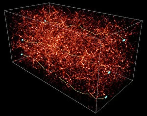 Images Dated 30th March 2000: Dark matter map