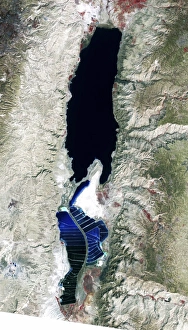 Dead Sea, 2011 satellite image C014/4705 Dead Sea, 2011 satellite image C014/4705