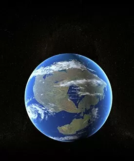 Images Dated 25th January 2006: Earth at time of Pangea